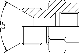 BSP male x BSP fixed female GAUGE