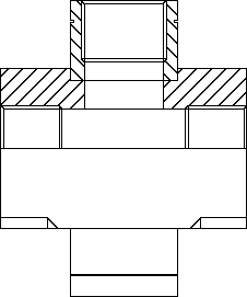 BSP fixed female cross