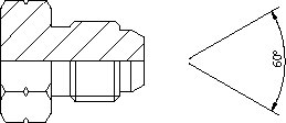 JIS solid plug (METRIC threads)