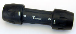Transair Equal Straight Connector 16.5 - 63mm