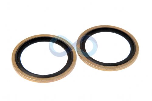 Bi-Material Captive Sealing Washer For BSP Threads