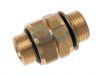 Straight Male Brass Orientable Adaptor BSP