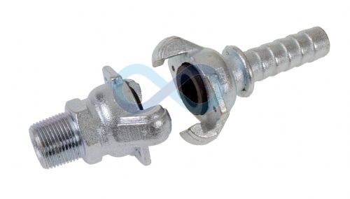 US Universal Claw Fittings - Zinc plated
