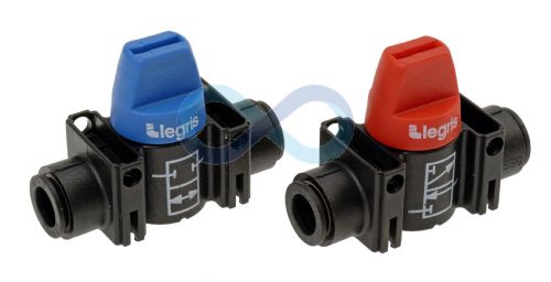 Legris 2/2 & 3/2 Mini Ball Valve 4mm - 12mm