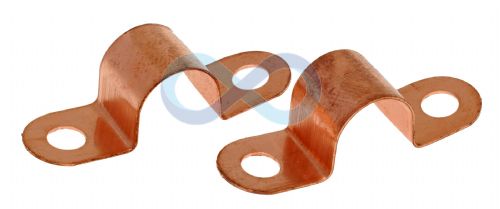 Copper Full Saddle Clamps 3/16