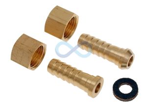 Hose tails with flat & coned linings