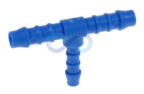 Nylon Reducing Barbed Tee Adaptor 1/8