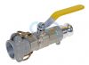 Ball valve/Camlock assembly Aluminium 1/2