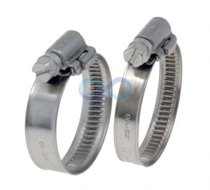 Worm Drive Hose Clips W4 S/S 8-310mm