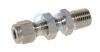 Bulkhead Male Connector NPT Metric