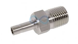 Male Tube To Pipe Adaptor BSPT Metric & Imperial