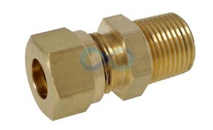 Stud Fitting Male NPT 3 - 15mm OD