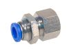 Push In Female Bulkhead Stud BSPT 4 - 12mm od