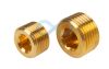 Plug Brass Internal Hex 1/8