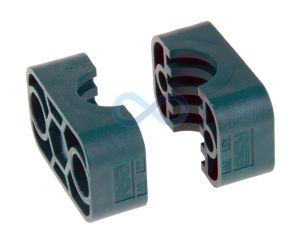 Single Std Tube Grooved Clamp Jaws (Polypropylene)