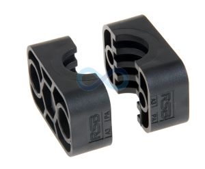 Single Std Tube Grooved Clamp Jaws (Polyamide 6)