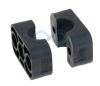 Single Std Tube Smooth Clamp Jaws (TPE Rubber)
