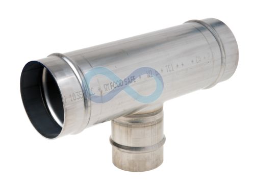 Transair Reducing Tee 76-168mm