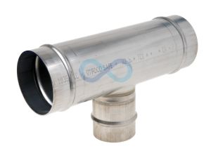 Transair Reducing Tee 76-168mm