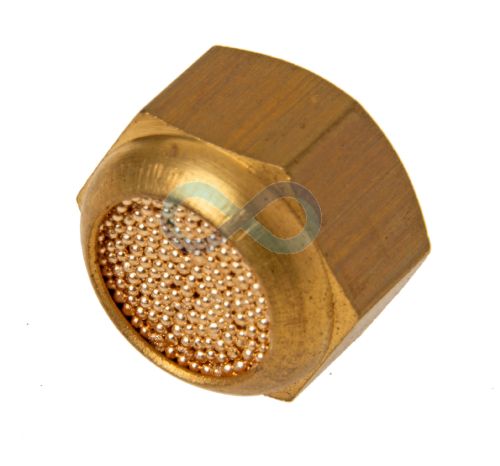 ITV Female Sintered Bronze Silencer M5 - 1/2