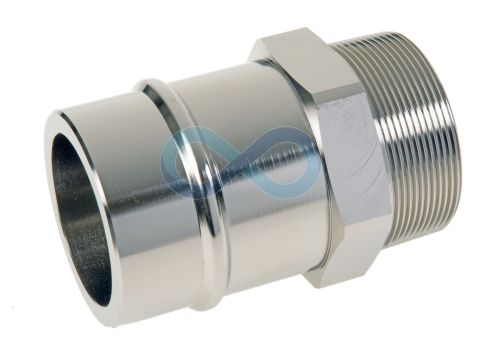 Transair Male Adaptor BSPT 76mm