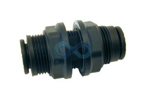 Legris LF3000 Push In Equal Bullkhead Connector