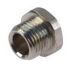 Nickel Plated Brass Hex Male BSP Blanking Plug