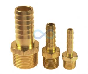 Hose Tail - Brass BSPT 1/8