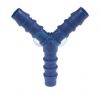 Nylon Barbed Y Hose Connector 4 - 17mm