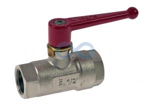 Ball valve - F/F with purge 1/8