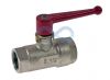 Ball valve - F/F with purge 1/8