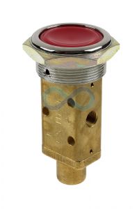 VA Valve hand operated - Recessed push button