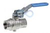 Ball valve - F/F Lockable with purge 1/4