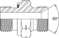 Metric Male Captive Seal for 3869 x BSP Male