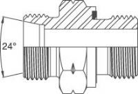 Metric M 24 Deg Cone Tube Fitting(S) x BSP Male CS