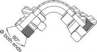 BSP Male x BSP Swivel Female O'Ring (soft seal)